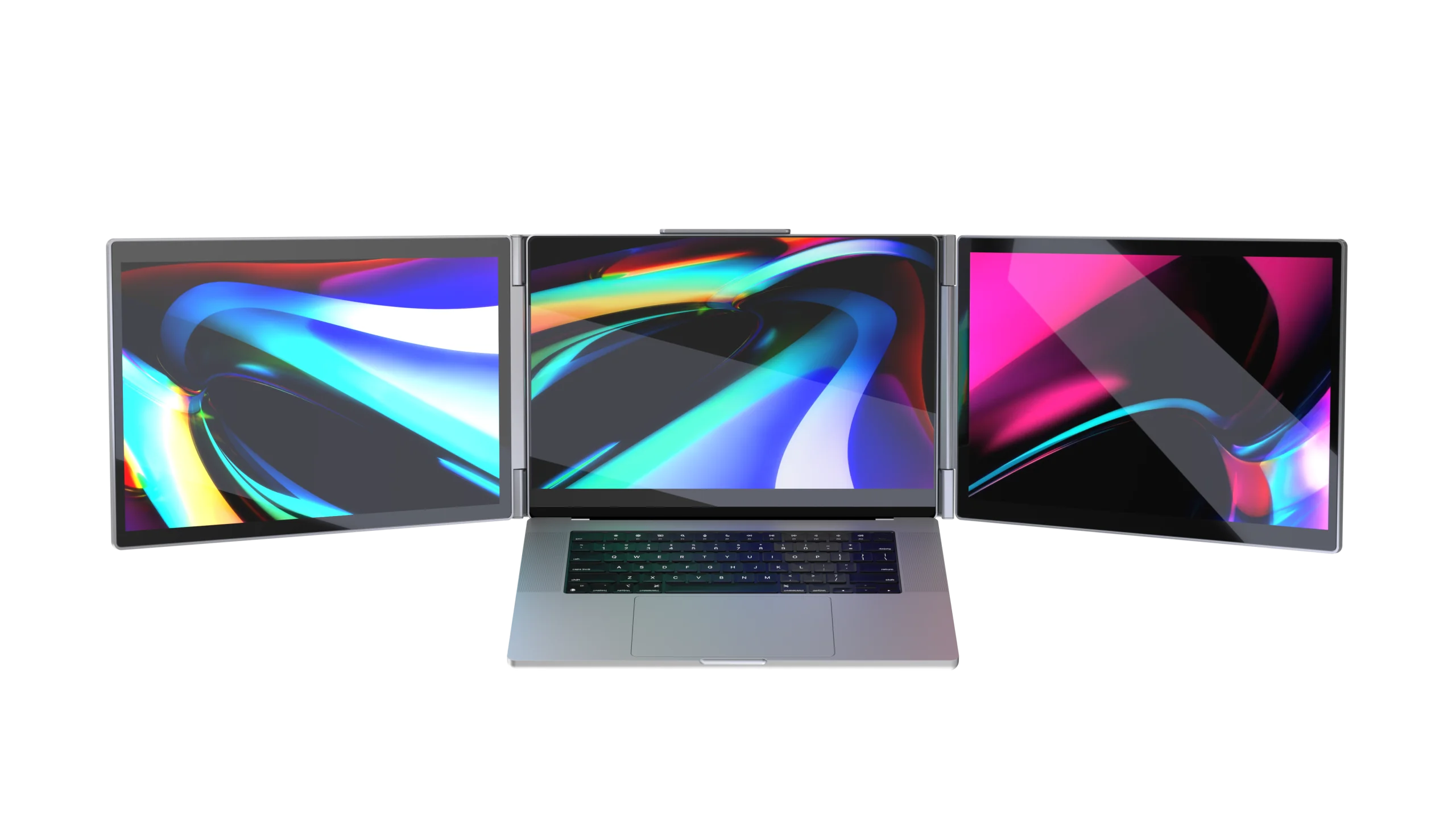 DuoView Pro triple screen mobile workstation