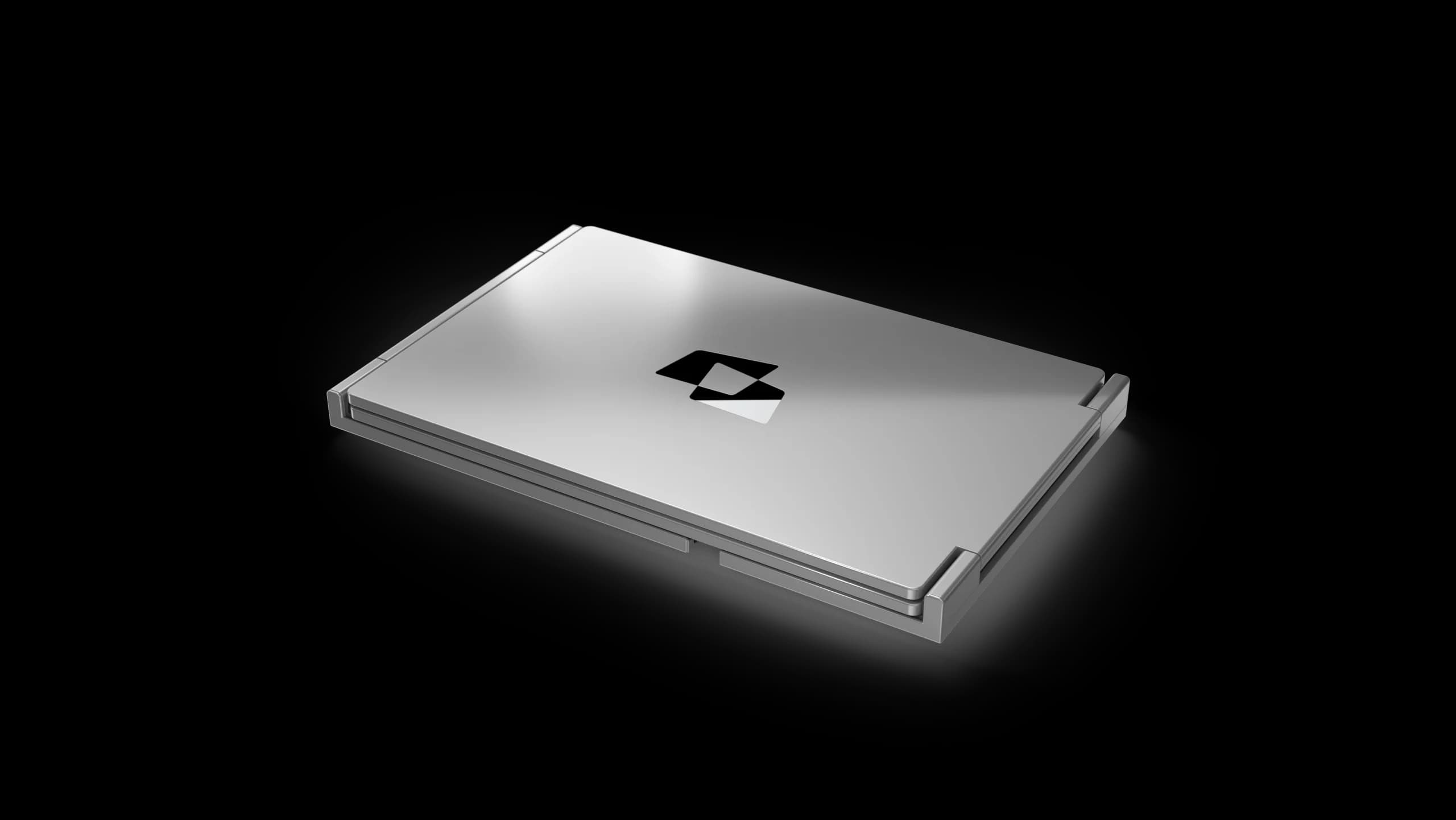 DuoView Pro folded for travel - Ultra-portable monitor fits in laptop bag